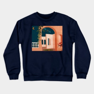 Night Rooftop Crewneck Sweatshirt